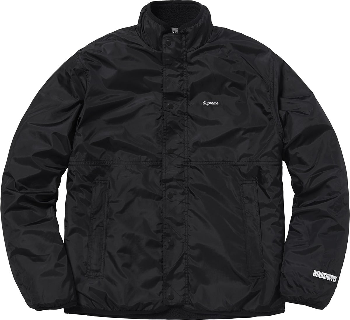 Reversible Logo Fleece Jacket view 20